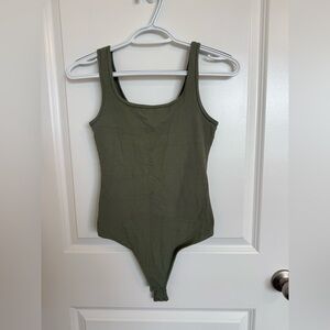 Abercrombie & Fitch Soft AF Ribbed Bodysuit Small
